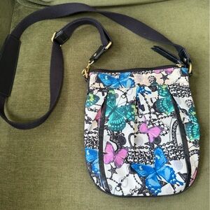 Coach Floral Butterfly Crossbody Bag - Multicolor